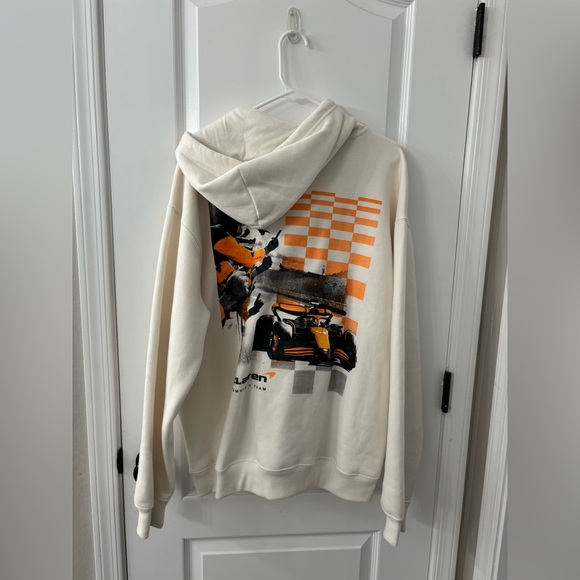 Hollister MClaren Cream Hoodie - Picture 4 of 7